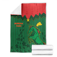 Football Burkina Faso Blanket Rising Star And Horse Sport Style - Wonder Print Shop
