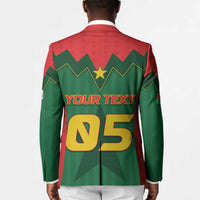 Custom Football Burkina Faso Blazer Rising Star And Horse Sport Style - Wonder Print Shop