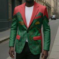 Custom Football Burkina Faso Blazer Rising Star And Horse Sport Style - Wonder Print Shop