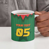 Custom Football Burkina Faso Ceramic Mug Rising Star And Horse Sport Style - Wonder Print Shop