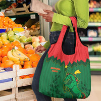 Football Burkina Faso Grocery Bag Rising Star And Horse Sport Style - Wonder Print Shop