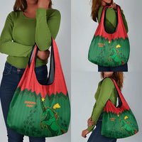 Football Burkina Faso Grocery Bag Rising Star And Horse Sport Style - Wonder Print Shop