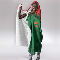 Football Burkina Faso Hooded Blanket Rising Star And Horse Sport Style - Wonder Print Shop