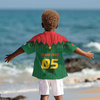 Custom Football Burkina Faso Kid Hawaiian Shirt Rising Star And Horse Sport Style - Wonder Print Shop