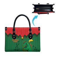Football Burkina Faso Leather Bag Rising Star And Horse Sport Style - Wonder Print Shop
