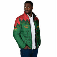 Custom Football Burkina Faso Padded Jacket Rising Star And Horse Sport Style - Wonder Print Shop