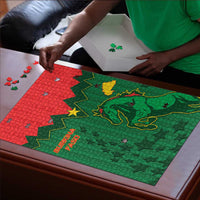 Football Burkina Faso Puzzle Rising Star And Horse Sport Style - Wonder Print Shop