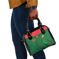 Football Burkina Faso Shoulder Handbag Rising Star And Horse Sport Style - Wonder Print Shop