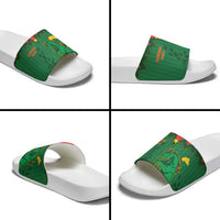 Football Burkina Faso Slide Sandals Rising Star And Horse Sport Style - Wonder Print Shop