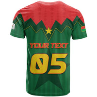 Custom Football Burkina Faso T shirt Rising Star And Horse Sport Style - Wonder Print Shop