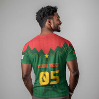 Custom Football Burkina Faso T shirt Rising Star And Horse Sport Style - Wonder Print Shop
