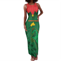 Custom Football Burkina Faso Tank Maxi Dress Rising Star And Horse Sport Style - Wonder Print Shop