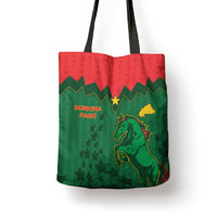 Football Burkina Faso Tote Bag Rising Star And Horse Sport Style - Wonder Print Shop