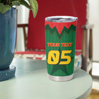 Custom Football Burkina Faso Tumbler Cup Rising Star And Horse Sport Style - Wonder Print Shop