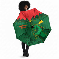 Football Burkina Faso Umbrella Rising Star And Horse Sport Style - Wonder Print Shop