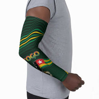 Personalized Togo Arm Sleeves Lion Claw Flag Sport Style - Wonder Print Shop