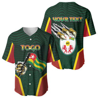 Personalized Togo Baseball Jersey Lion Claw Flag Sport Style - Wonder Print Shop