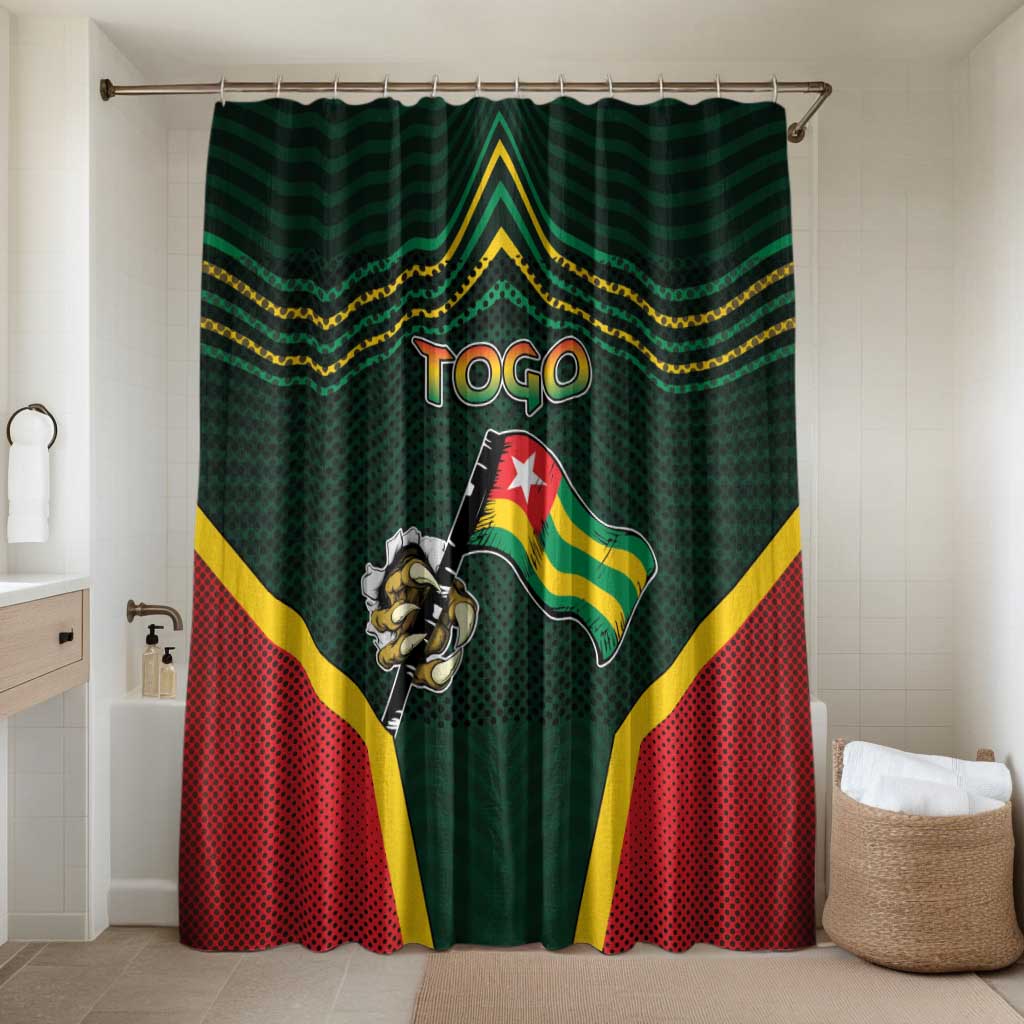 Togo Bathroom Set Lion Claw Flag Sport Style - Wonder Print Shop