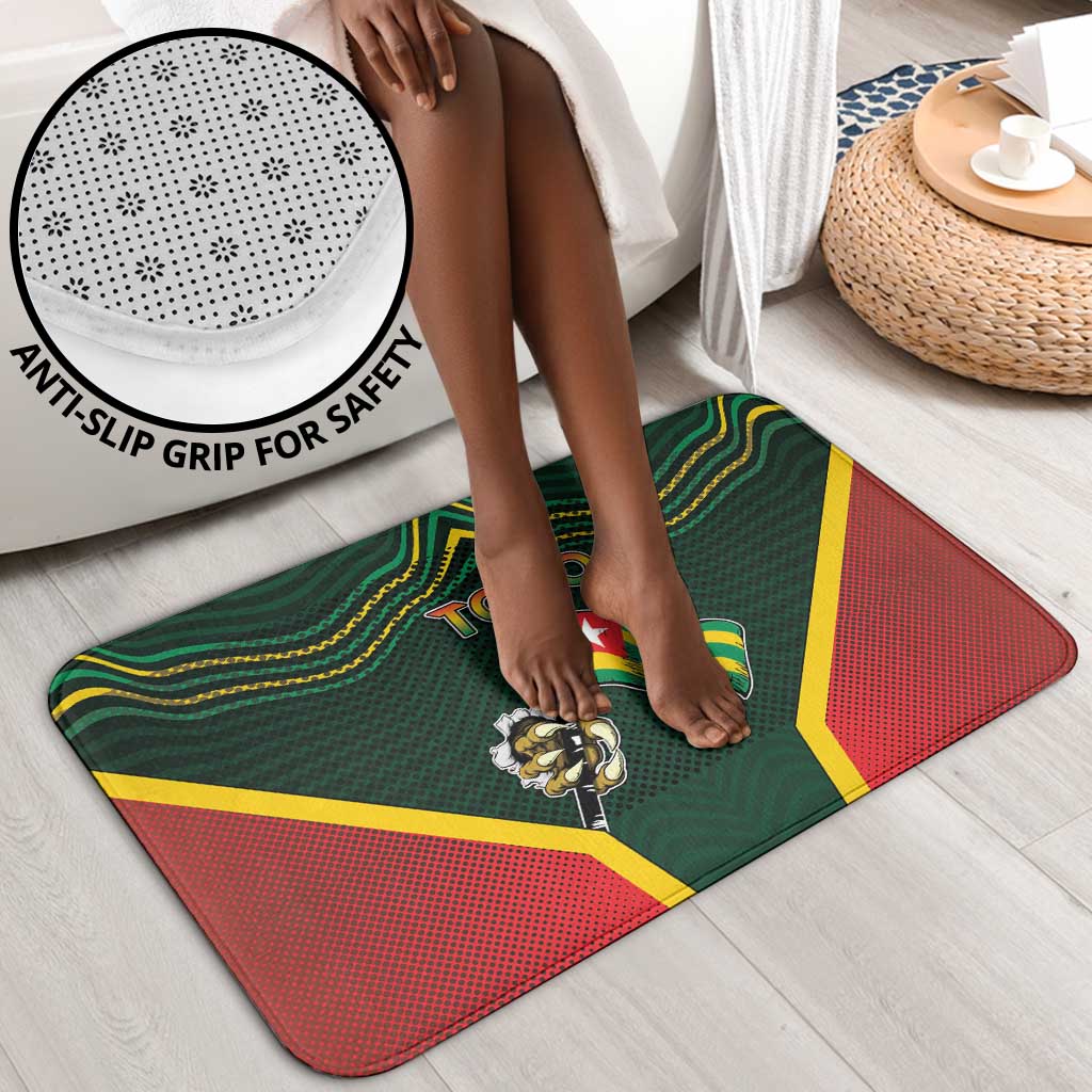 Togo Bathroom Set Lion Claw Flag Sport Style - Wonder Print Shop