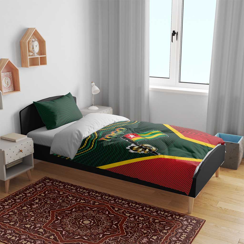 Togo Bedding Set Lion Claw Flag Sport Style - Wonder Print Shop