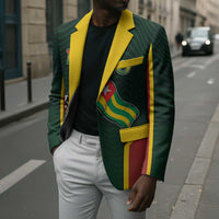 Personalized Togo Blazer Lion Claw Flag Sport Style - Wonder Print Shop