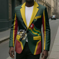 Personalized Togo Blazer Lion Claw Flag Sport Style - Wonder Print Shop