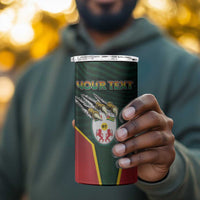 Personalized Togo 4 in 1 Can Cooler Tumbler Lion Claw Flag Sport Style - Wonder Print Shop