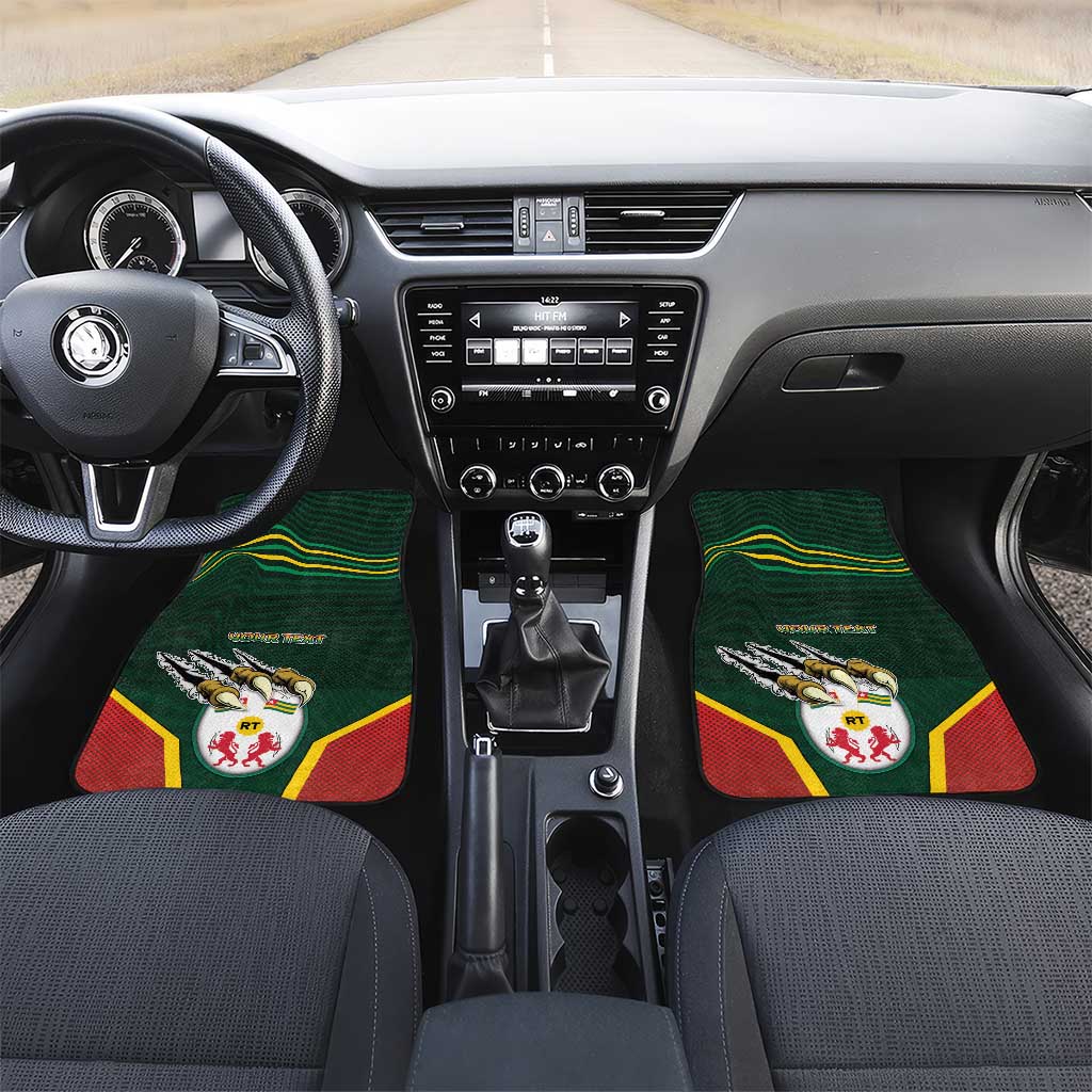 Personalized Togo Car Mats Lion Claw Flag Sport Style - Wonder Print Shop