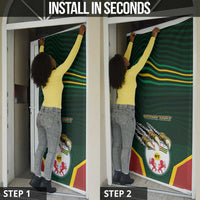 Personalized Togo Door Cover Lion Claw Flag Sport Style - Wonder Print Shop