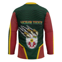 Personalized Togo Hockey Jersey Lion Claw Flag Sport Style - Wonder Print Shop