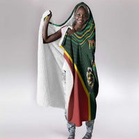 Togo Hooded Blanket Lion Claw Flag Sport Style - Wonder Print Shop
