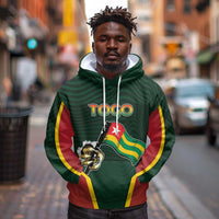 Personalized Togo Hoodie Lion Claw Flag Sport Style - Wonder Print Shop