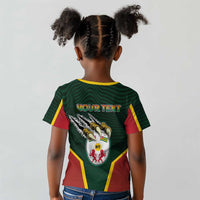 Personalized Togo Kid T shirt Lion Claw Flag Sport Style - Wonder Print Shop