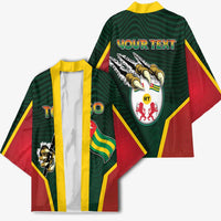 Personalized Togo Kimono Lion Claw Flag Sport Style - Wonder Print Shop