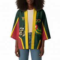 Personalized Togo Kimono Lion Claw Flag Sport Style - Wonder Print Shop