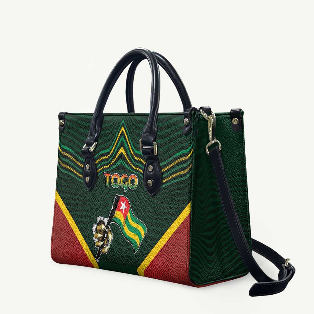 Togo Leather Bag Lion Claw Flag Sport Style - Wonder Print Shop
