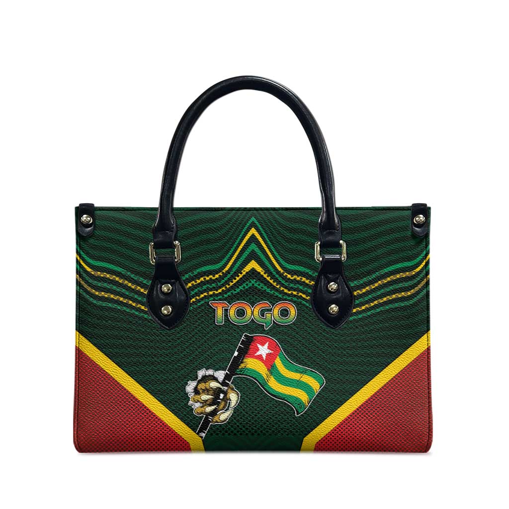 Togo Leather Bag Lion Claw Flag Sport Style - Wonder Print Shop