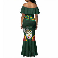Personalized Togo Mermaid Dress Lion Claw Flag Sport Style - Wonder Print Shop
