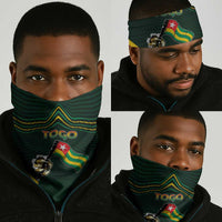 Togo Neck Gaiter Lion Claw Flag Sport Style - Wonder Print Shop