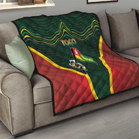 Togo Quilt Lion Claw Flag Sport Style - Wonder Print Shop