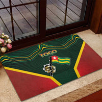 Togo Rubber Doormat Lion Claw Flag Sport Style - Wonder Print Shop