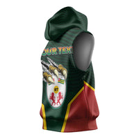 Personalized Togo Sleeveless Hoodie Lion Claw Flag Sport Style - Wonder Print Shop