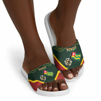 Togo Slide Sandals Lion Claw Flag Sport Style - Wonder Print Shop