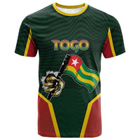 Personalized Togo T shirt Lion Claw Flag Sport Style - Wonder Print Shop