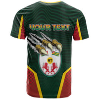 Personalized Togo T shirt Lion Claw Flag Sport Style - Wonder Print Shop