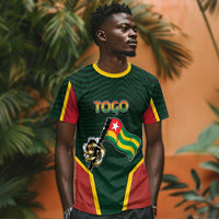 Personalized Togo T shirt Lion Claw Flag Sport Style - Wonder Print Shop