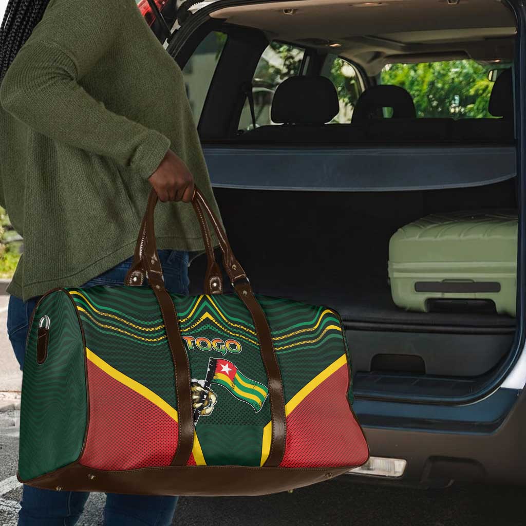 Togo Travel Bag Lion Claw Flag Sport Style - Wonder Print Shop