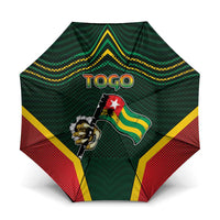 Togo Umbrella Lion Claw Flag Sport Style - Wonder Print Shop