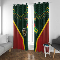 Togo Window Curtain Lion Claw Flag Sport Style - Wonder Print Shop