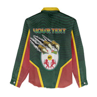 Personalized Togo Women Casual Shirt Lion Claw Flag Sport Style - Wonder Print Shop